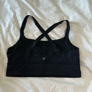 Lulu lemon black sports bra